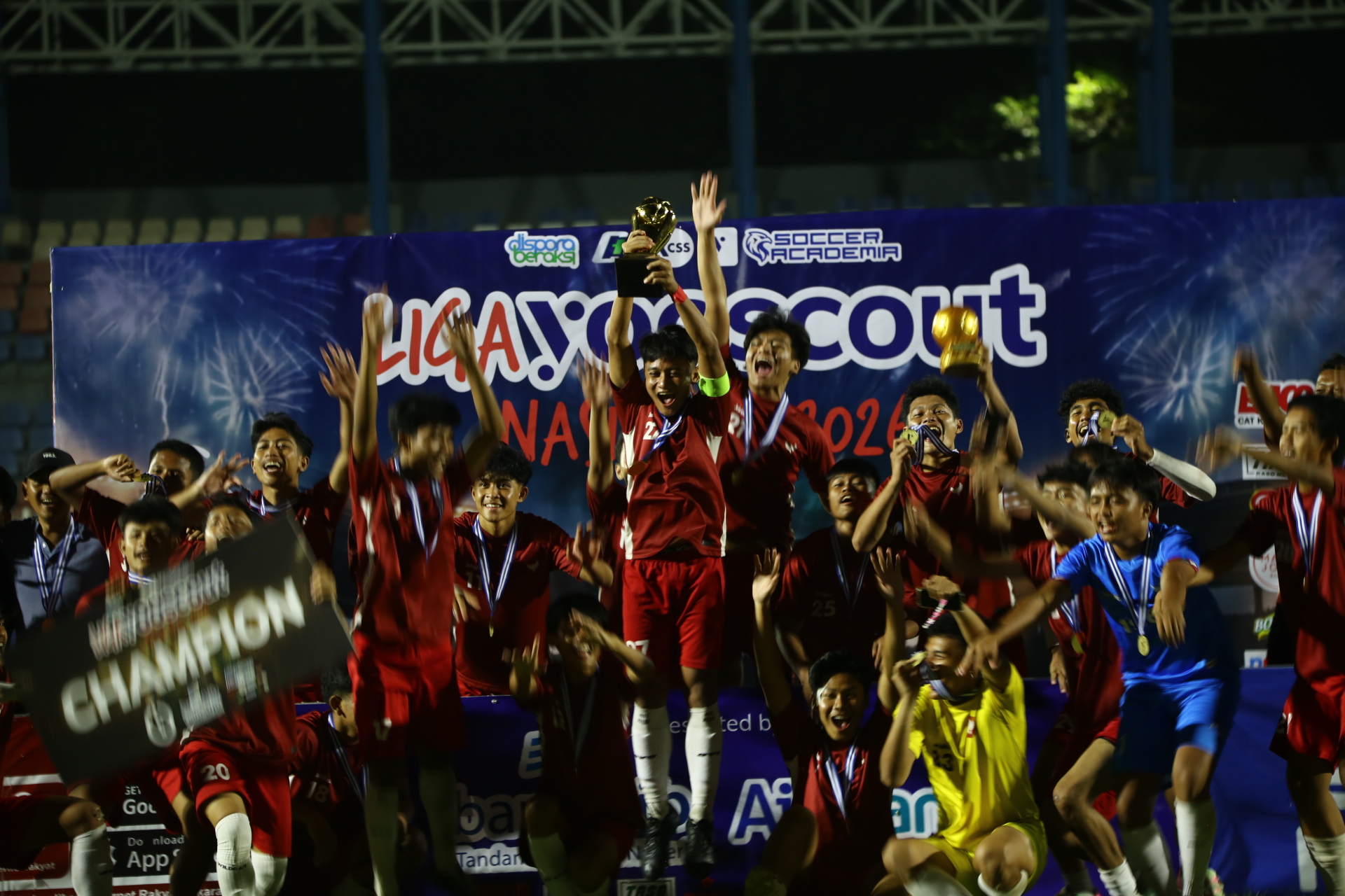 Arsent 1963 Kukuhkan Dominasi, Sukses Menjadi Juara Liga Yooscout Nasional 2026 Kategori KU-17